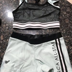 NCA cheer workout outfit YM